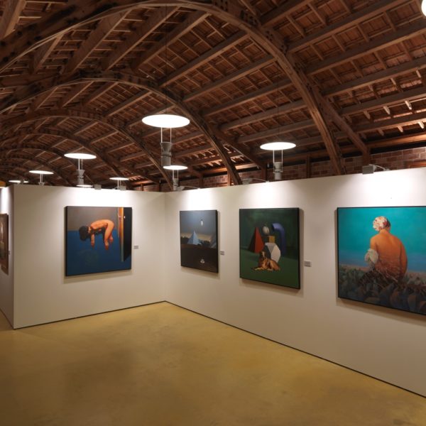 Vista panorámica de la exposición Arte Contemporáneo de Cataluña 1980-1989 (II) de la Colección Bassat 7