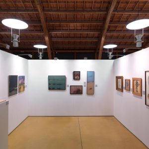 Vista panoràmica de l'exposició Col·lecció Bassat. Art Contemporani de Catalunya 1980-1989 (I) de la Col·lecció Bassat 1