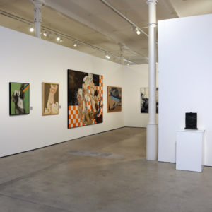 Vista panorámica de la exposición Colección Bassat. Arte Contemporáneo de Cataluña 1940-1979. Tecla Sala 6