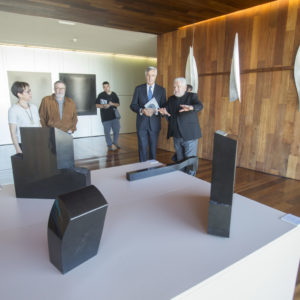 Vista panorámica de la exposición Colección Bassat. Arte Contemporáneo. Lienzo Norte, Ávila 2