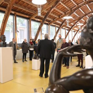 Acte inauguració de l'exposició Col·leccio Bassat. Art Contemporani de Catalunya. Escultures (I) 1911-1989 de la Col·lecció Bassat 6