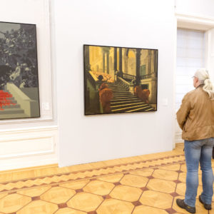 Vista panorámica de la exposición Colección Bassat. Arte Contemporáneo en España. Galería Nacional de Arte de Bulgaria, Sofía 7