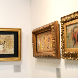 Vista panorámica de la exposición Francesc Subarroca. Obras de la Colección Bassat 1