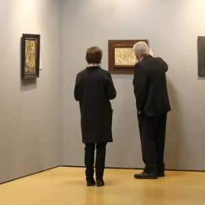 Vista panoràmica de l'exposició Francesc Subarroca. Obres de la Col·lecció Bassat 4