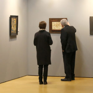 Vista panorámica de la exposición Francesc Subarroca. Obras de la Colección Bassat 4
