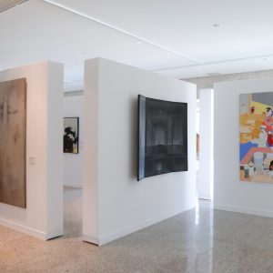 Vista panoràmica de l'exposició Col·lecció Bassat d’Art Contemporani de Catalunya en el cor de Castella i Lleó 2