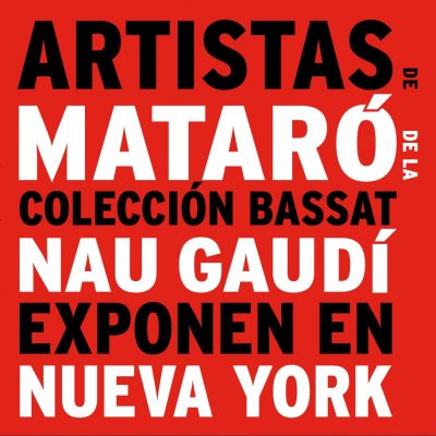 Portada del catalogo de la exposición Artistas de Mataró de la Colección Bassat exponen en Nueva York